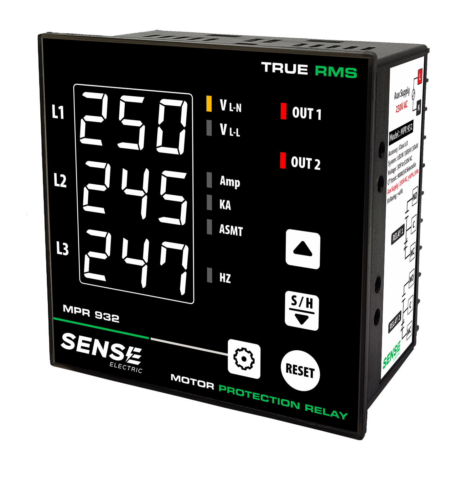 3Ø Motor Protection Relay