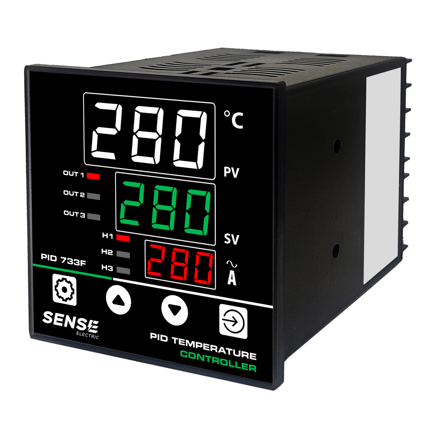 PID Temperature Controller + Ampere Indication